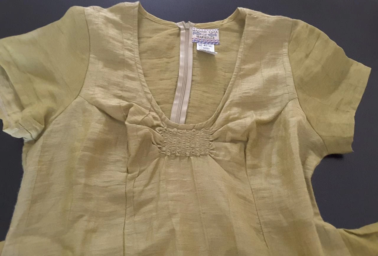 Maxi Dress – Madame Zaza of Marseille – Size 40 – photo 5